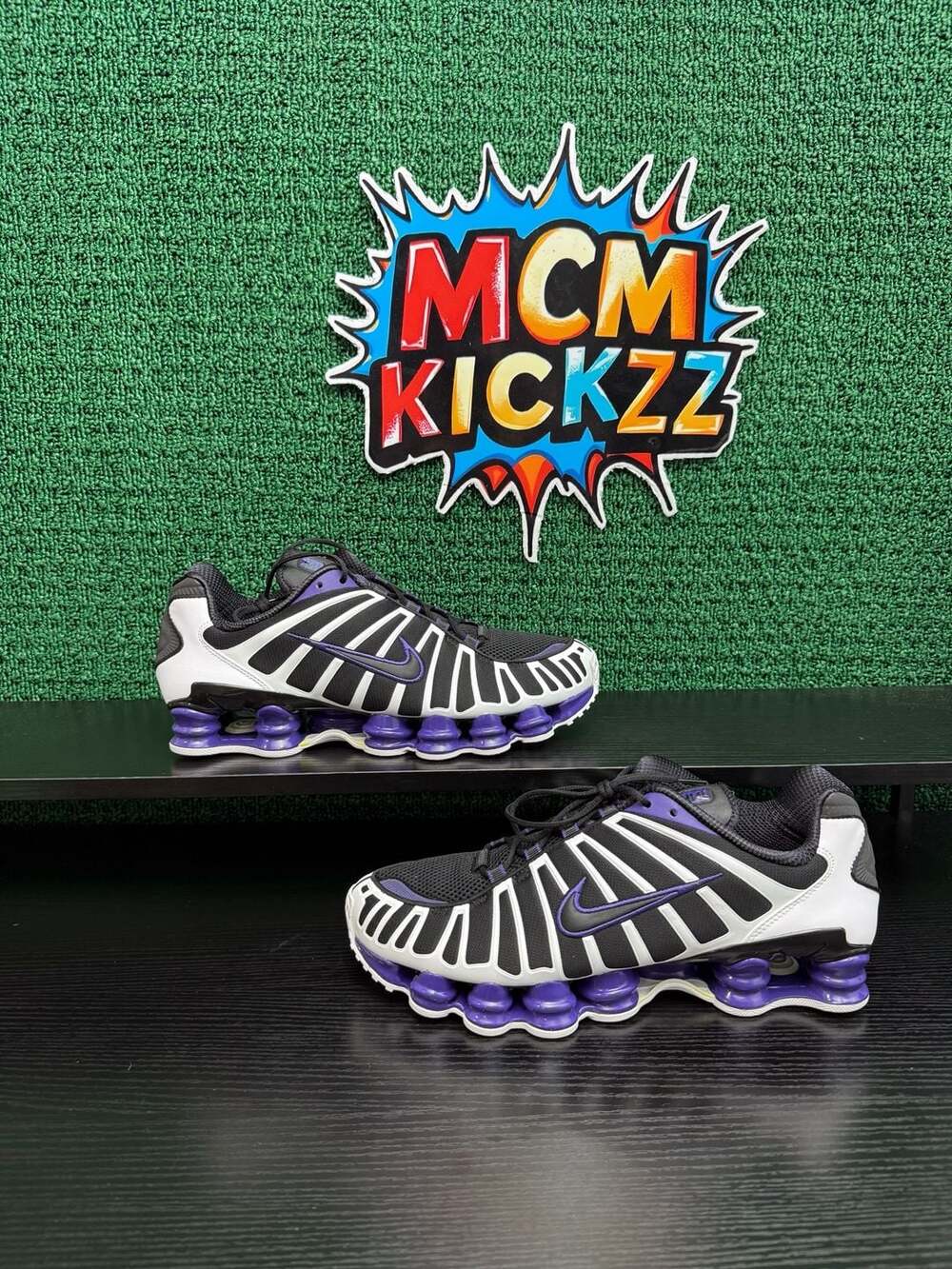 Nike Shox TL Black/Court Purple Men’s Size 12 Brand New READ DESCRIPTION